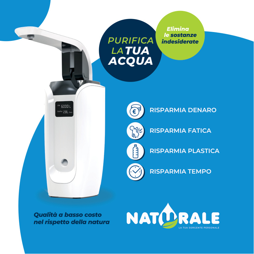 Purificatore d'acqua Naturale